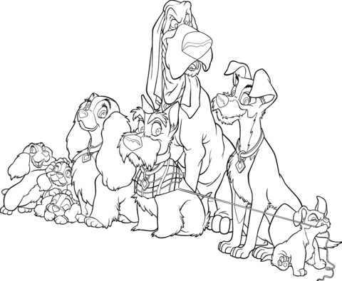 All Together  Coloring Page